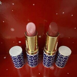 Lot of 2 Estée Lauder Limited Edition Lipsticks, Rose Goddess &Paradise Pink,New